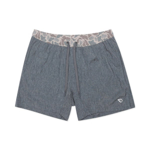 Burlebo Athletic Shorts - Grizzly Grey 5.5" & 7"