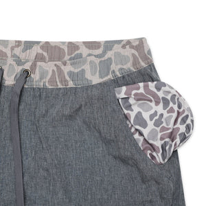 Burlebo Athletic Shorts - Grizzly Grey 5.5" & 7"