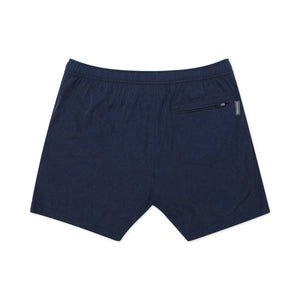 Burlebo Athletic Shorts - Heather Navy 5.5" & 7"