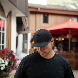 Burlebo Flying B Logo Black Hat