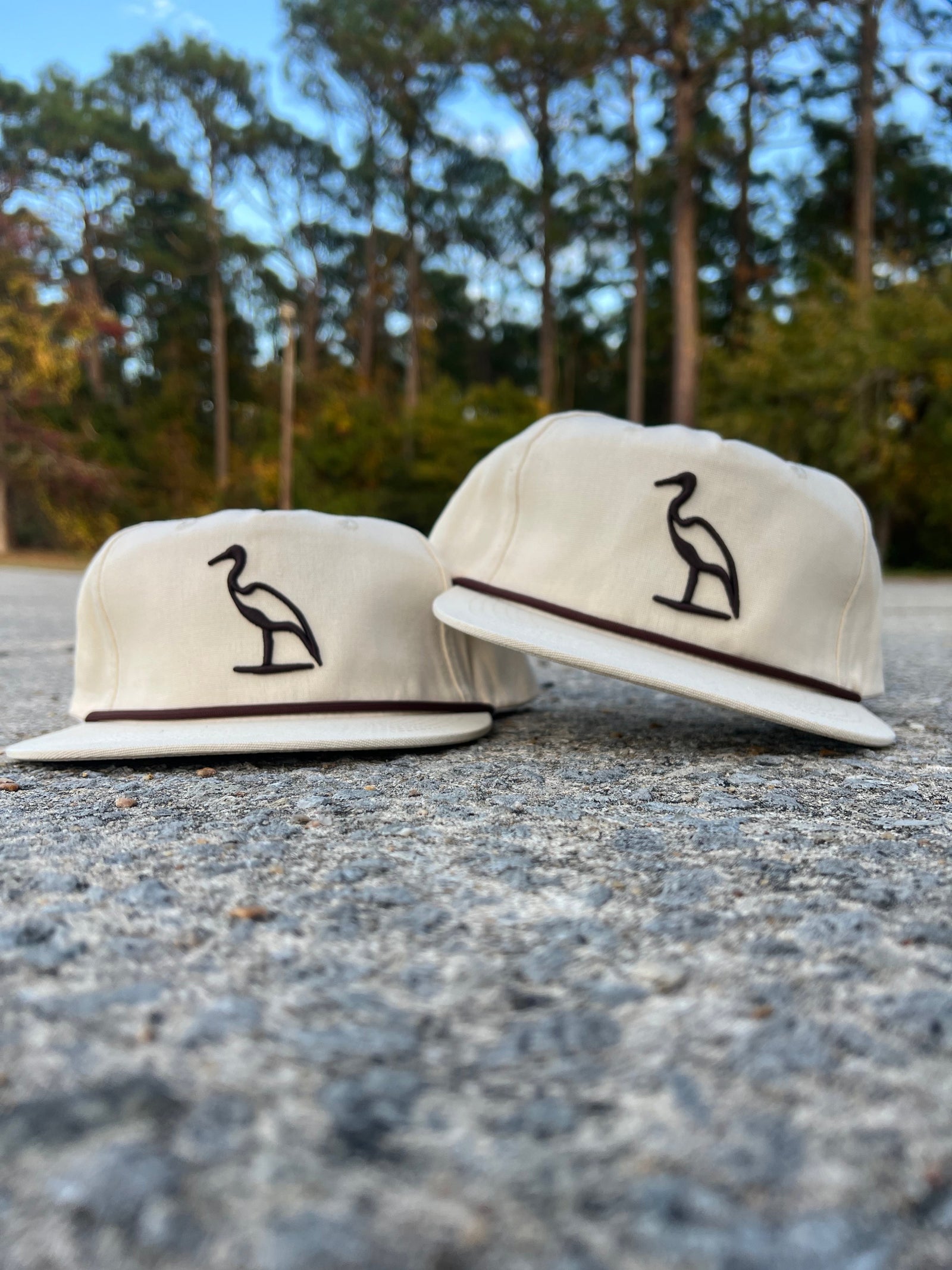 DM Heron Embroidered / Cream Hat