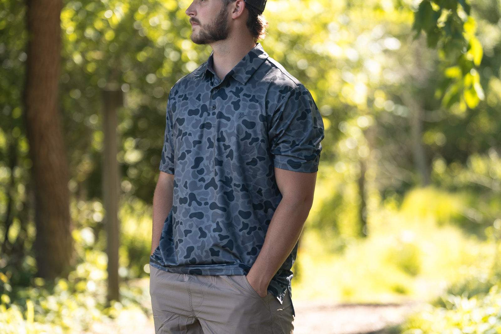 Combat Waterfowl Crosswood Polo - Kandahar