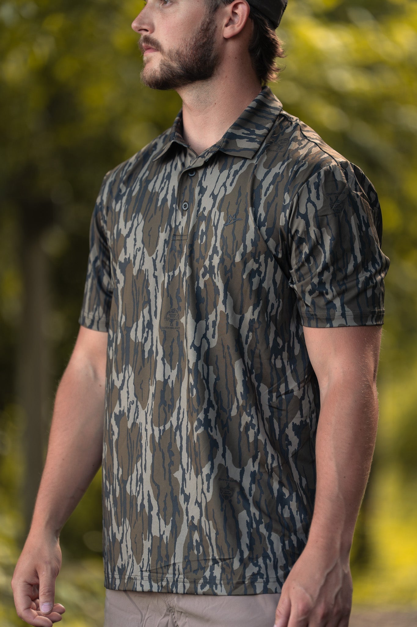 Combat Waterfowl Crosswood Polo - Mossy Oak Bottomland