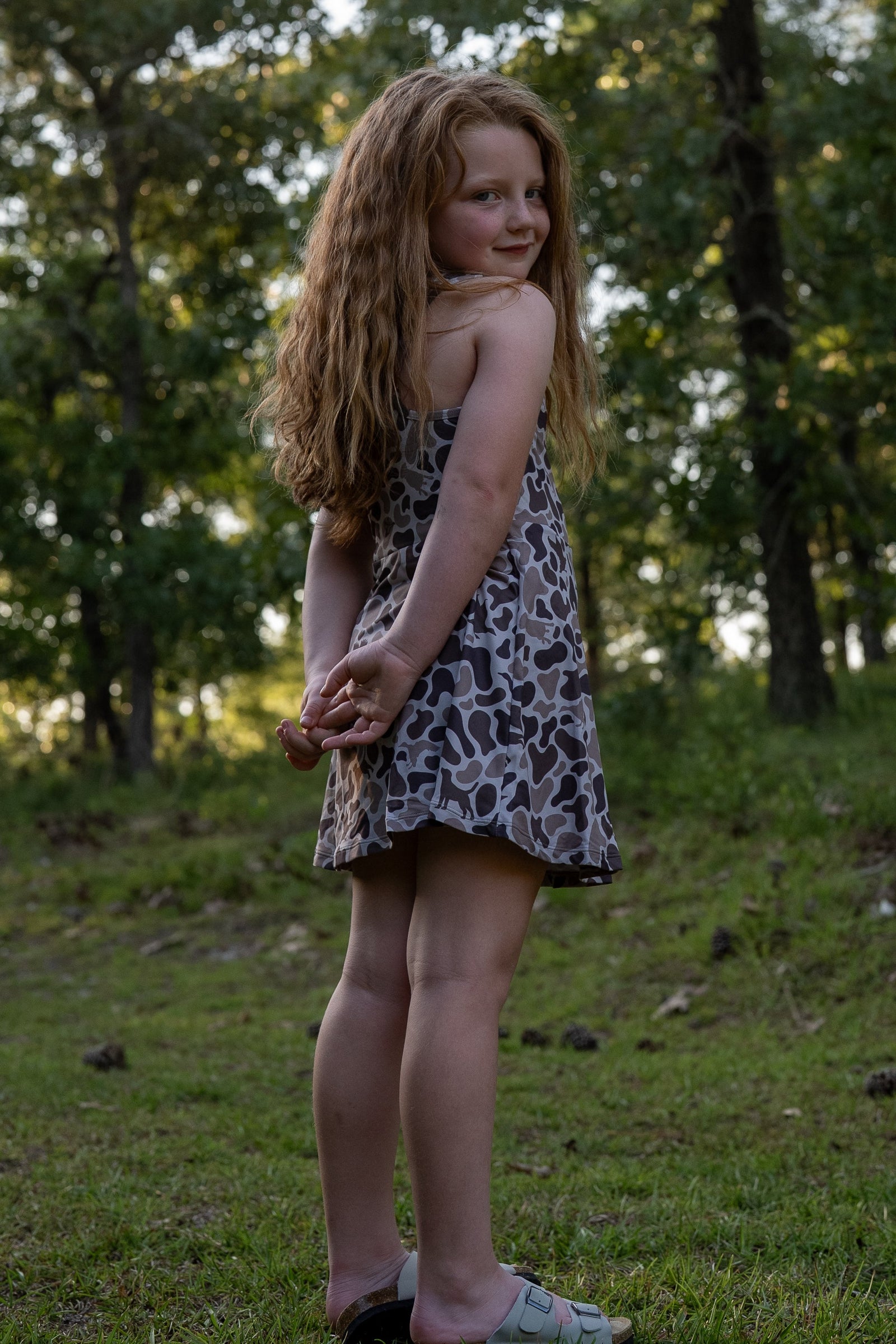 Little Delta Active Dress - Mosul Camo