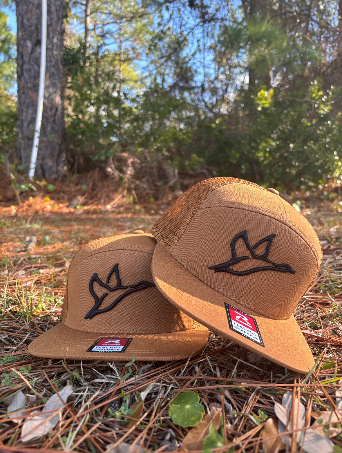Combat Waterfowl 7 Panel Caramel Hat