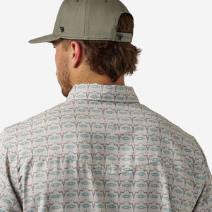 Burlebo Performance Western Shirt - Skull Rancher