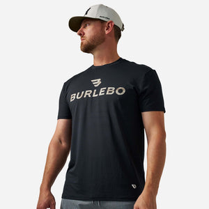 Burlebo Go To Tee - Flying B Logo Classic Deer Camo