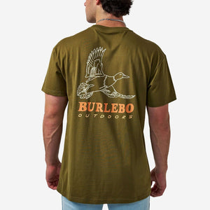 Burlebo Duck Wild Hunter Green Tee