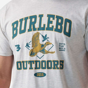 Burlebo Fly Wild Tee - Ash Grey