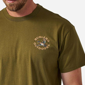 Burlebo Wood Duck Tee - Hunter Green
