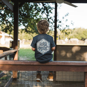 Youth Burlebo Rad Dude Tee - Classic Deer Camo
