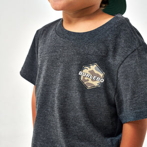 Youth Burlebo Rad Dude Tee - Classic Deer Camo
