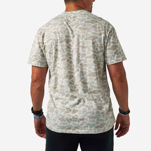 Burlebo Vintage Washed Tee - Classic Deer Camo