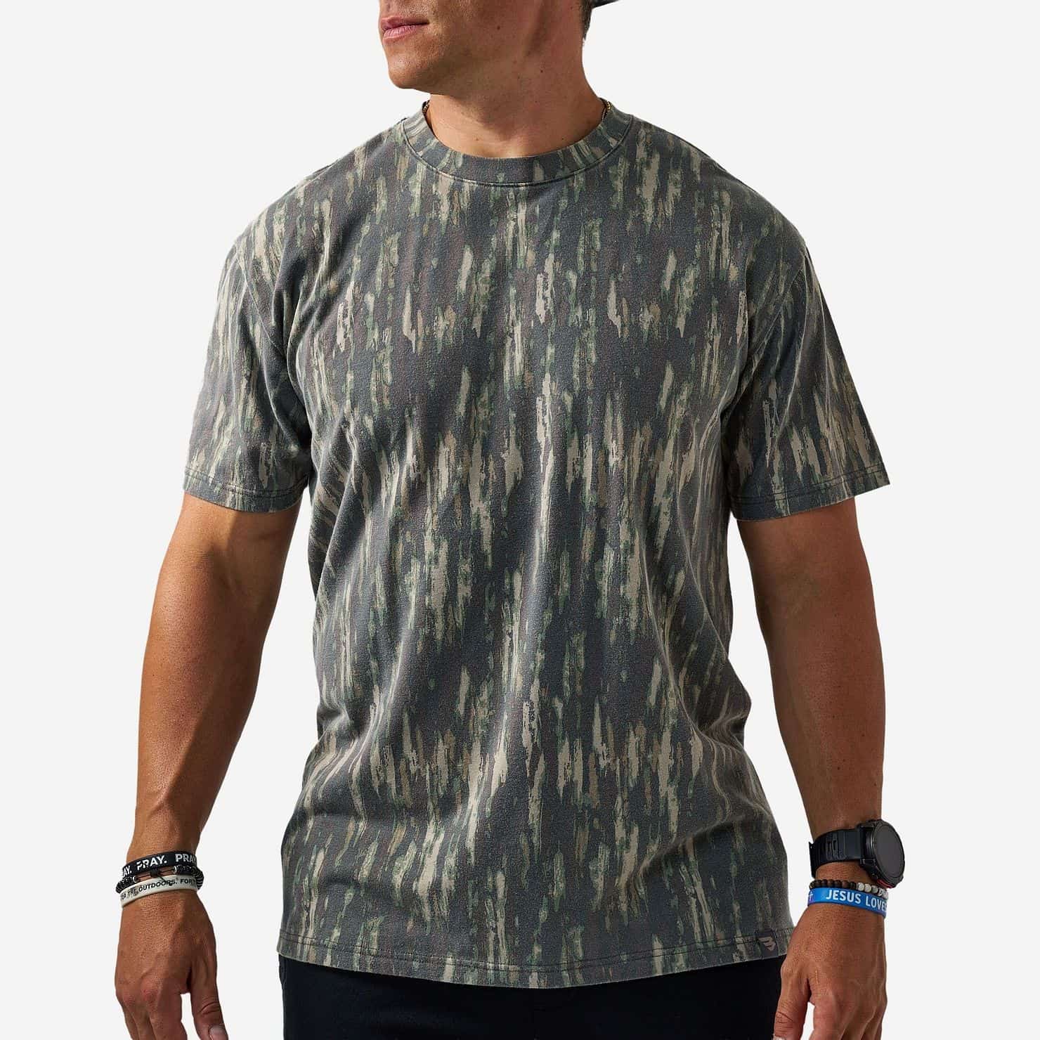 Burlebo Vintage Washed Tee - Midland Camo
