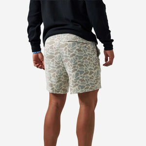 Burlebo Vintage Wash Shorts - Classic Deer Camo