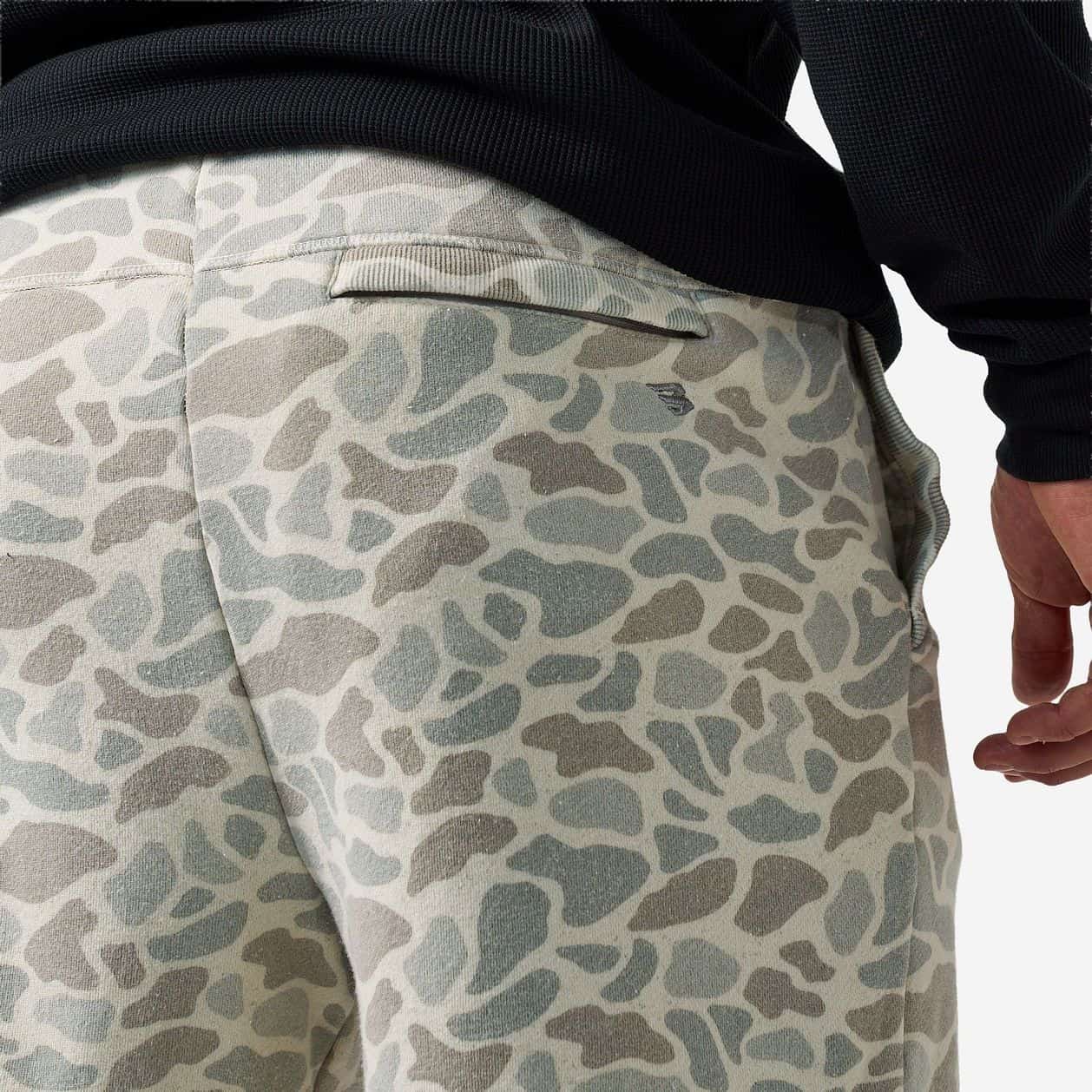 Burlebo Vintage Wash Shorts - Classic Deer Camo
