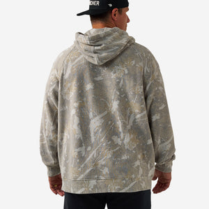 Burlebo Vintage Washed Fleece Hoodie - Drifter Camo