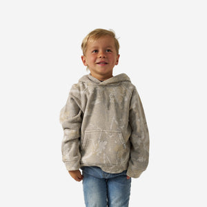 Burlebo Youth Vintage Fleece Hoodie - Drifter Camo