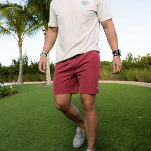 Burlebo Athletic Shorts - Cardinal