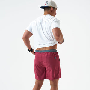 Burlebo Athletic Shorts - Cardinal