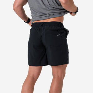 Burlebo Everyday Shorts -Matte Black 5.5" & 7"