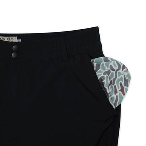 Burlebo Everyday Shorts -Matte Black 5.5" & 7"