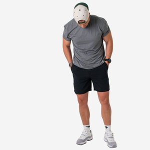 Burlebo Everyday Shorts -Matte Black 5.5" & 7"