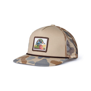 Burlebo Wood Duck Camo Patch Hat