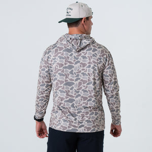Burlebo Performance Hoodie - Classic Deer Camo