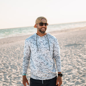 Burlebo Performance Hoodie - White Camo