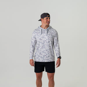 Burlebo Performance Hoodie - White Camo