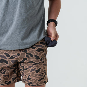 Burlebo Everyday Shorts - Gauge Camo 7”
