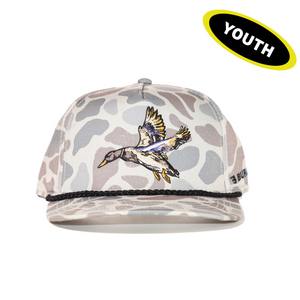 Burlebo Youth Cap - Diving Mallard Classic Deer Camo