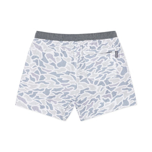 Burlebo Athletic Shorts - White Camo 7"