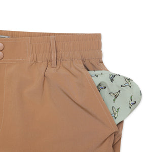 Burlebo Everyday Shorts - Desert Tan