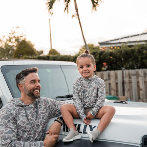 Burlebo Youth Performance Hoodie - Classic Camo