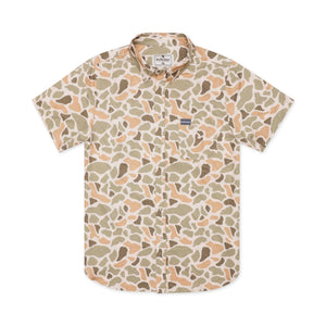 Burlebo Performance Button Up - Venado Camo