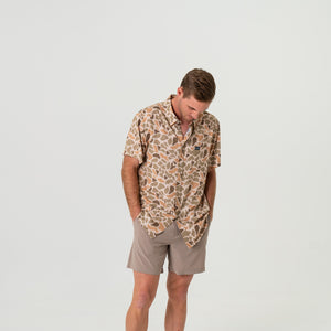 Burlebo Performance Button Up - Venado Camo