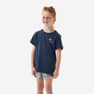 Burlebo Youth Fishing USA Tee