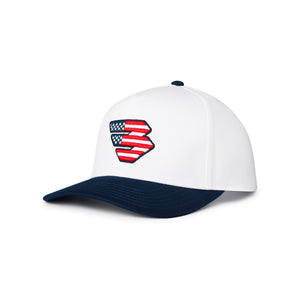 Burlebo Patriotic Flying Logo Hat
