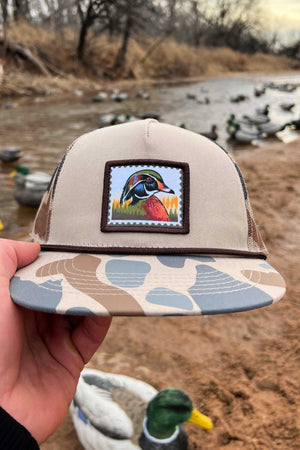Burlebo Wood Duck Stamp Hat