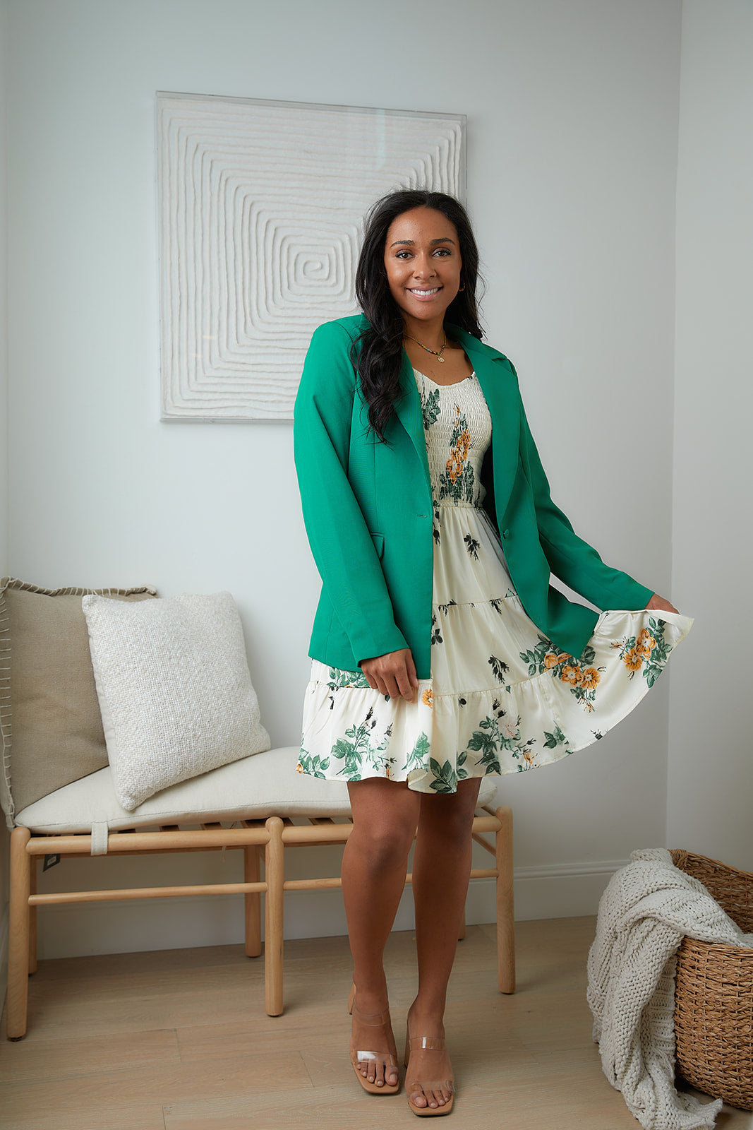 Tailored Blazer Plus Size Green Blazer Business As Usual Blazer Tennessee Jane Tailored Blazer Plus Size Green Blazer Business As Usual Blazer Tennessee Jane
