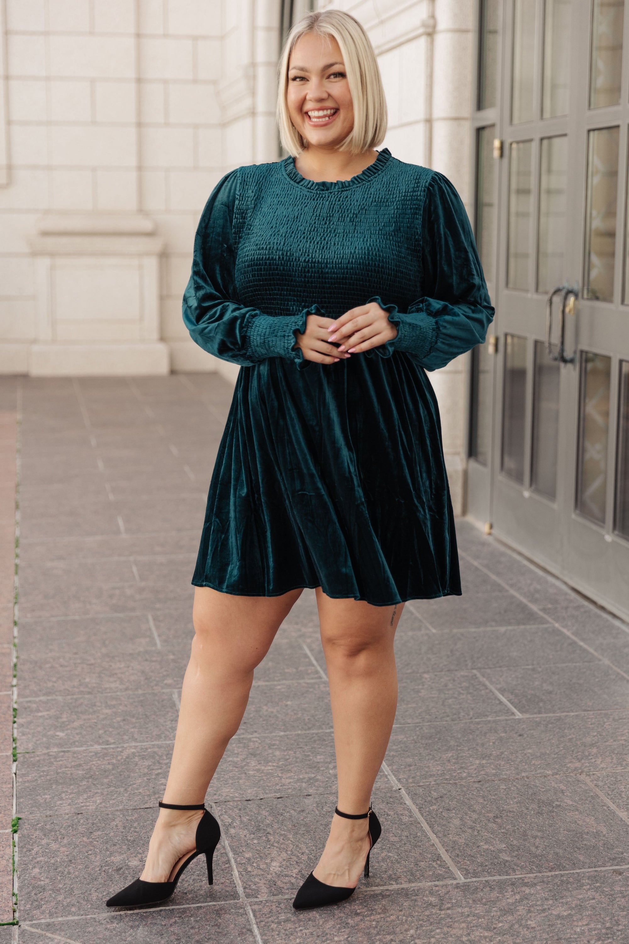 Different But The Same Velvet Dress Different But The Same Velvet Dress