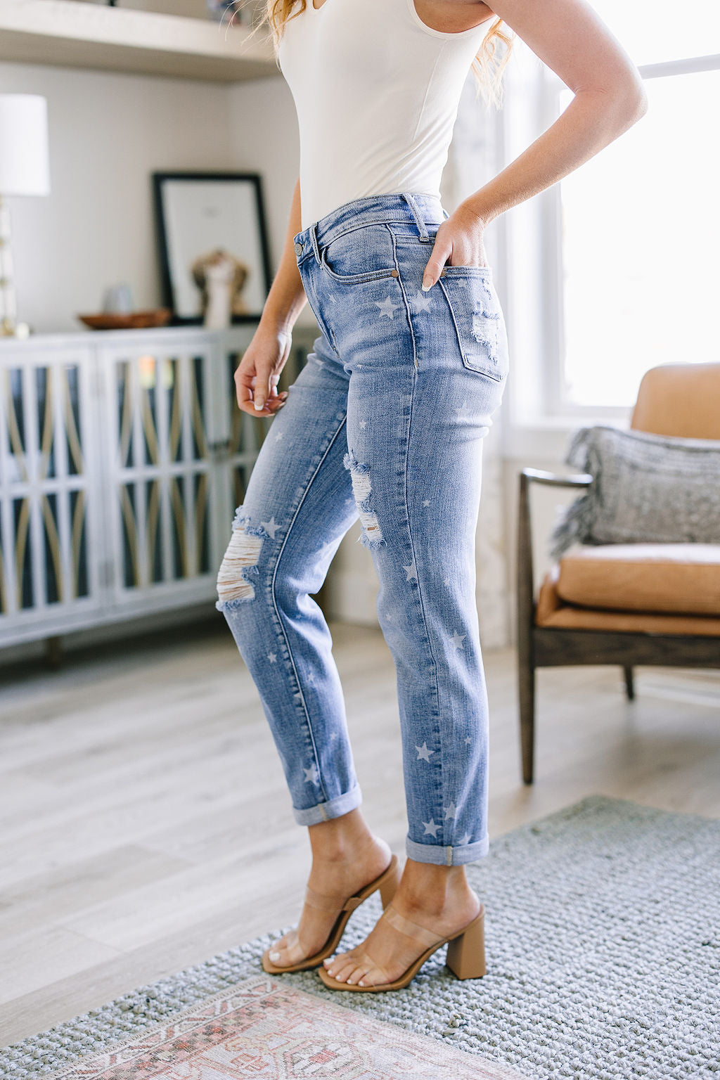 Juliet Star Crossed Boyfriend Jeans - Tennessee Jane