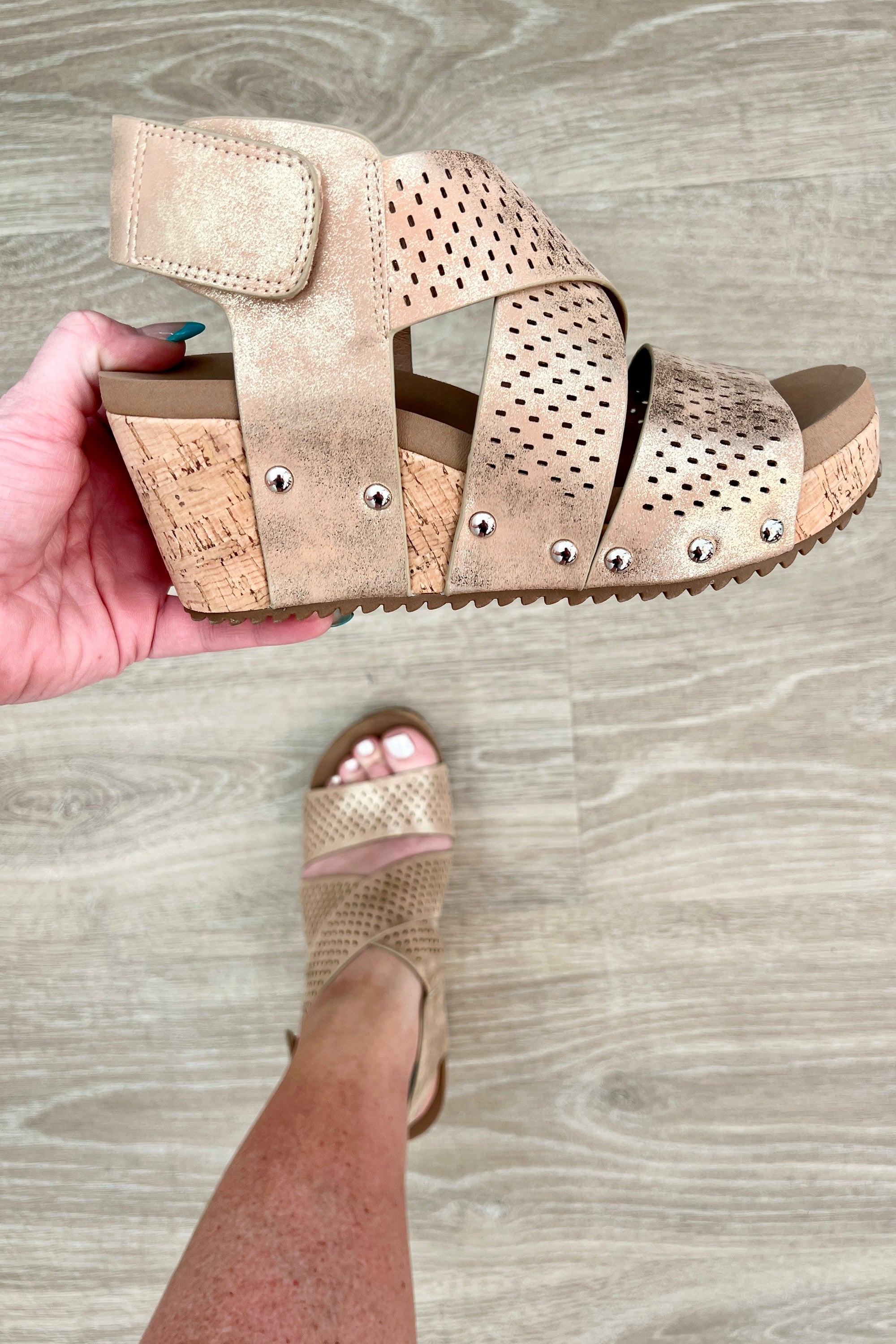 The Holy Grail Wedge Shoes